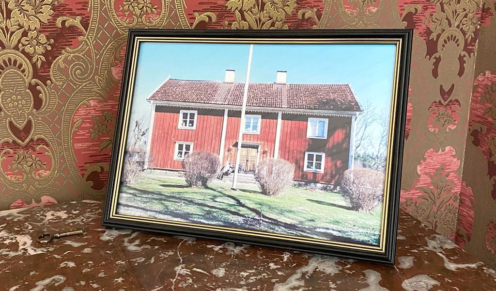 Fiskarhedenvillan gamla huset red