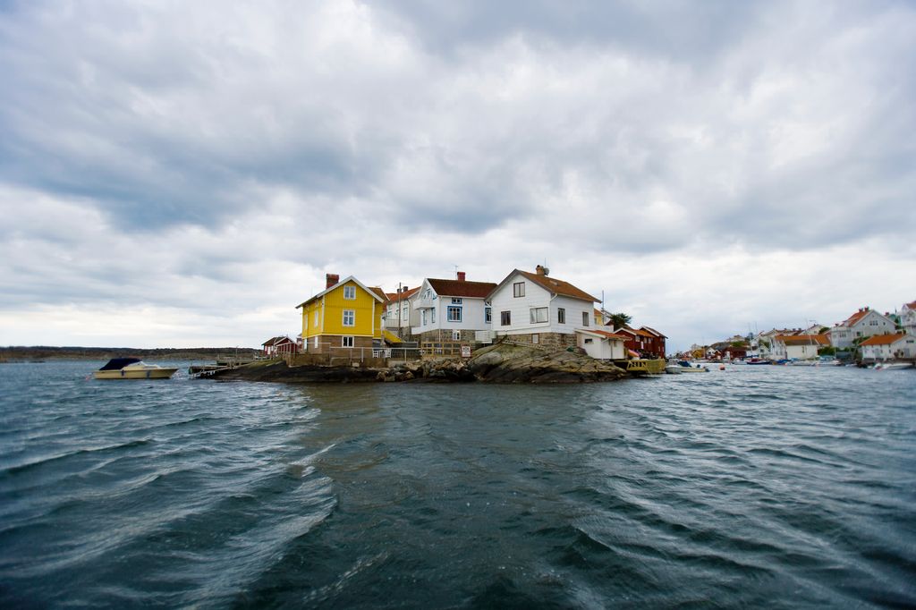 hus på ö