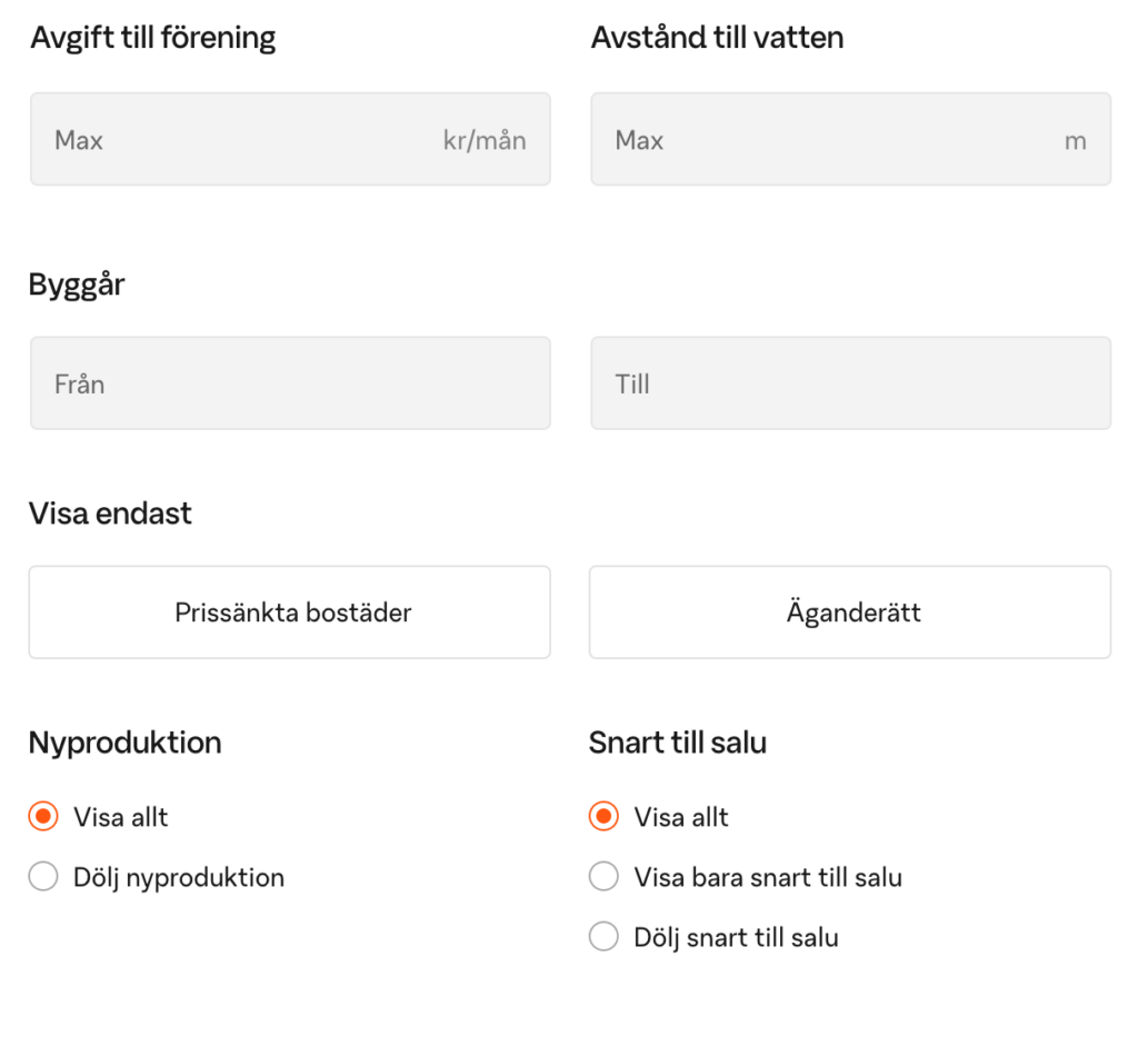 Dölj snart till salu på Booli