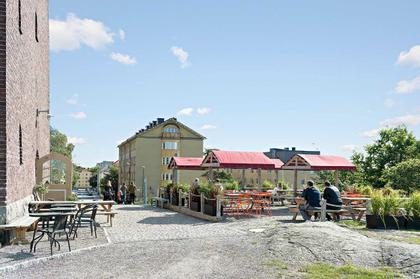 Bild av trädgården