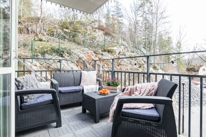 Balkong eller utsiktsbild