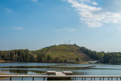 Balkong eller utsiktsbild