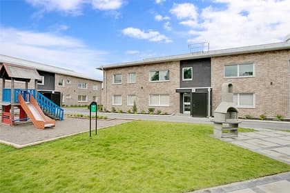 Bild av trädgården