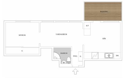 Regnstigen 14, Rudviken