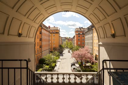 Balkong eller utsiktsbild