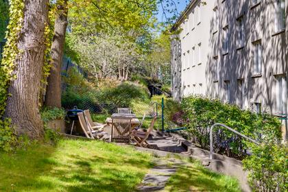 Bild av trädgården