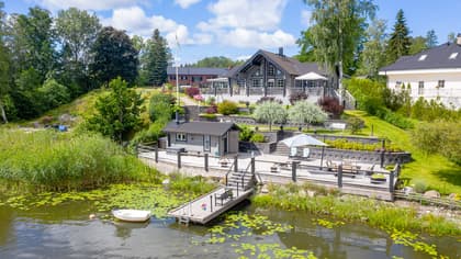 Bild av trädgården