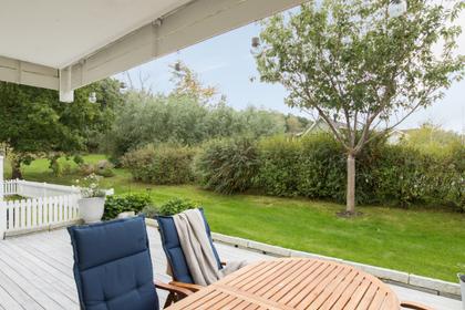 Bild av trädgården