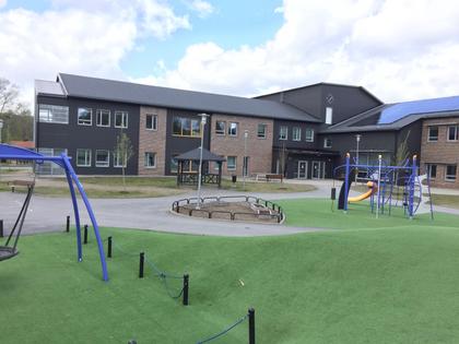 Bild av trädgården