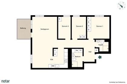 Vikingavägen 20, Kvarnbergsplan