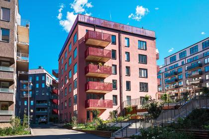 Heliosgatan 16A, Hammarby Sjöstad