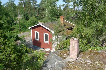 Bild av trädgården