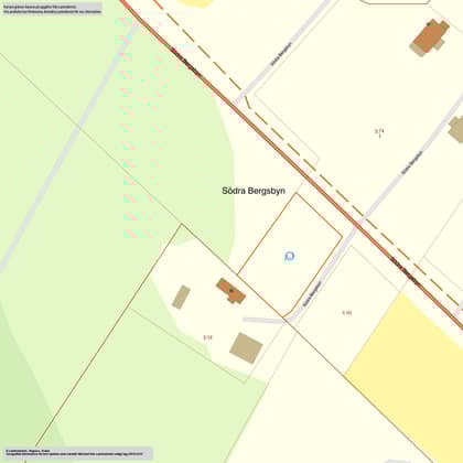 Illustrerad karta över fastigheten eller området