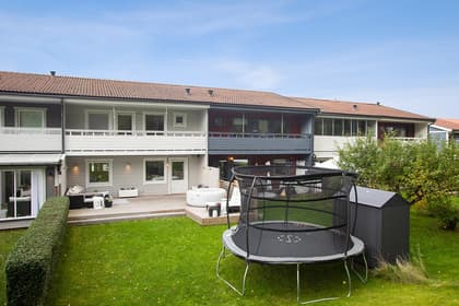 Bild av trädgården