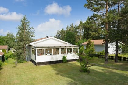 Bild av trädgården