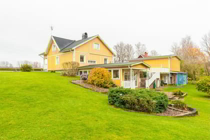 Bild av trädgården