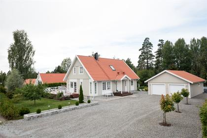 Bild av trädgården