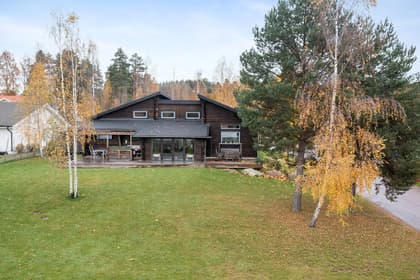 Bild av trädgården