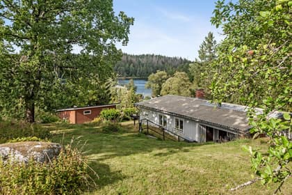 Bild av trädgården