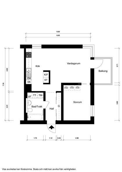Glöstorps Röseväg 8, Tuve