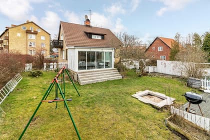 Bild av trädgården