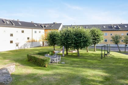 Bild av trädgården