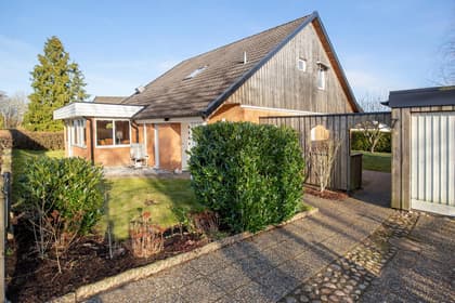 Bild av trädgården