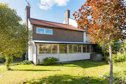 Bild av trädgården