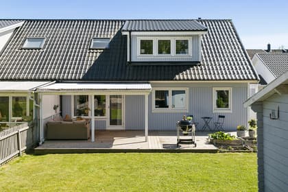 Bild av trädgården