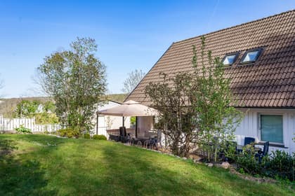 Bild av trädgården