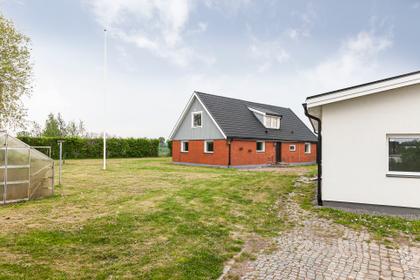 Bild av trädgården
