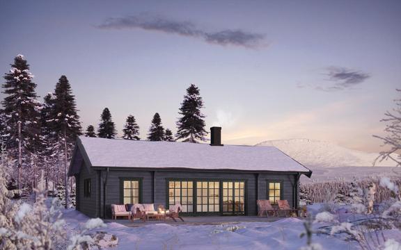 Rödluvevägen 25, Mora