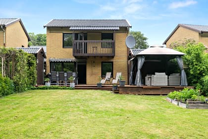 Bild av trädgården