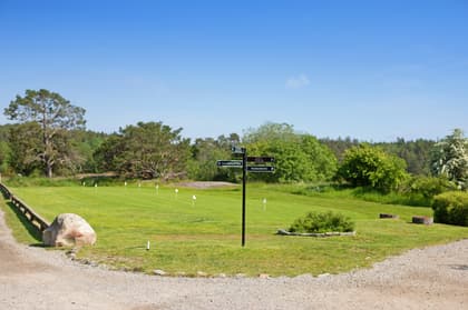 Bild av trädgården