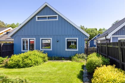 Bild av trädgården