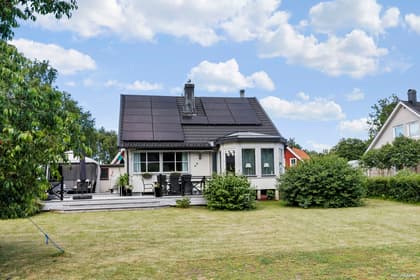 Bild av trädgården