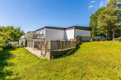 Bild av trädgården