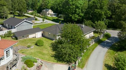 Bild av trädgården