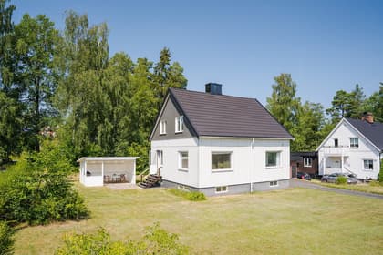 Bild av trädgården