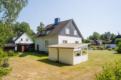 Bild av trädgården