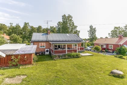 Bild av trädgården