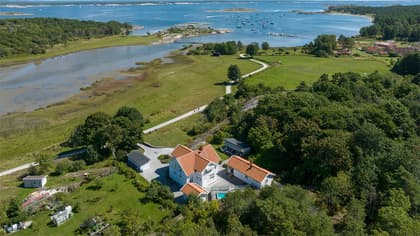 Bild av trädgården