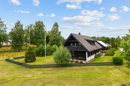 Bild av trädgården