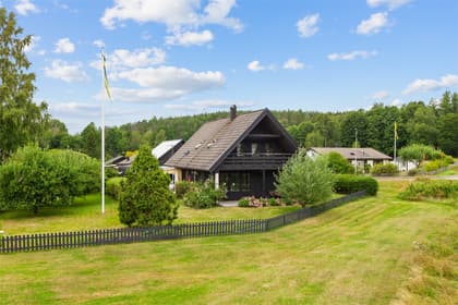 Bild av trädgården