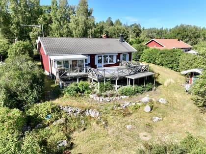 Bild av trädgården