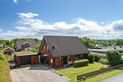 Bild av trädgården