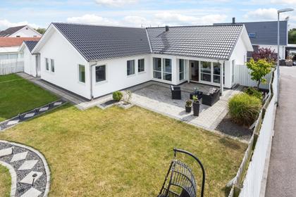 Bild av trädgården