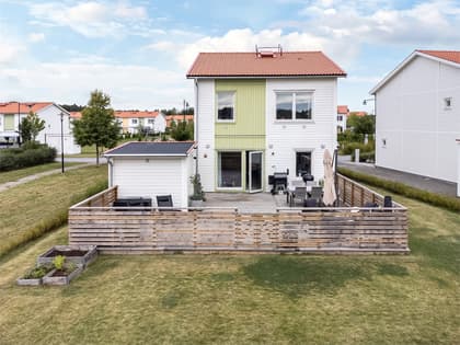 Bild av trädgården