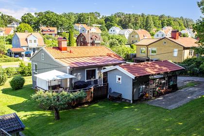 Bild av trädgården
