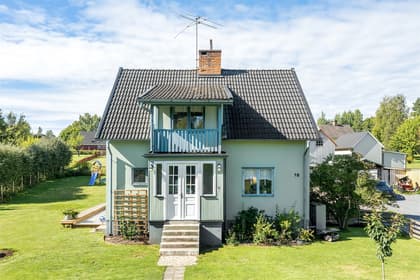 Bild av trädgården